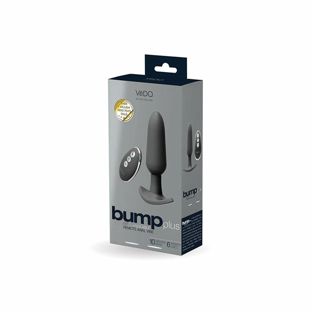 Vedo Bump Plus Remote Control Anal Vibe 5 Vedo Bump Plus Remote Control Anal Vibe