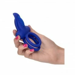 California Exotic Novelties Dual Pleaser Enhancer Silicone Rechargeable C-Ring Date Night 7 California Exotic Novelties Dual Pleaser Enhancer Silicone Rechargeable C-Ring Date Night