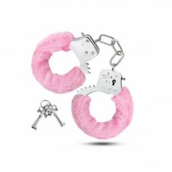 Blush Novelties Temptasia Faux Fur Locking Cuffs