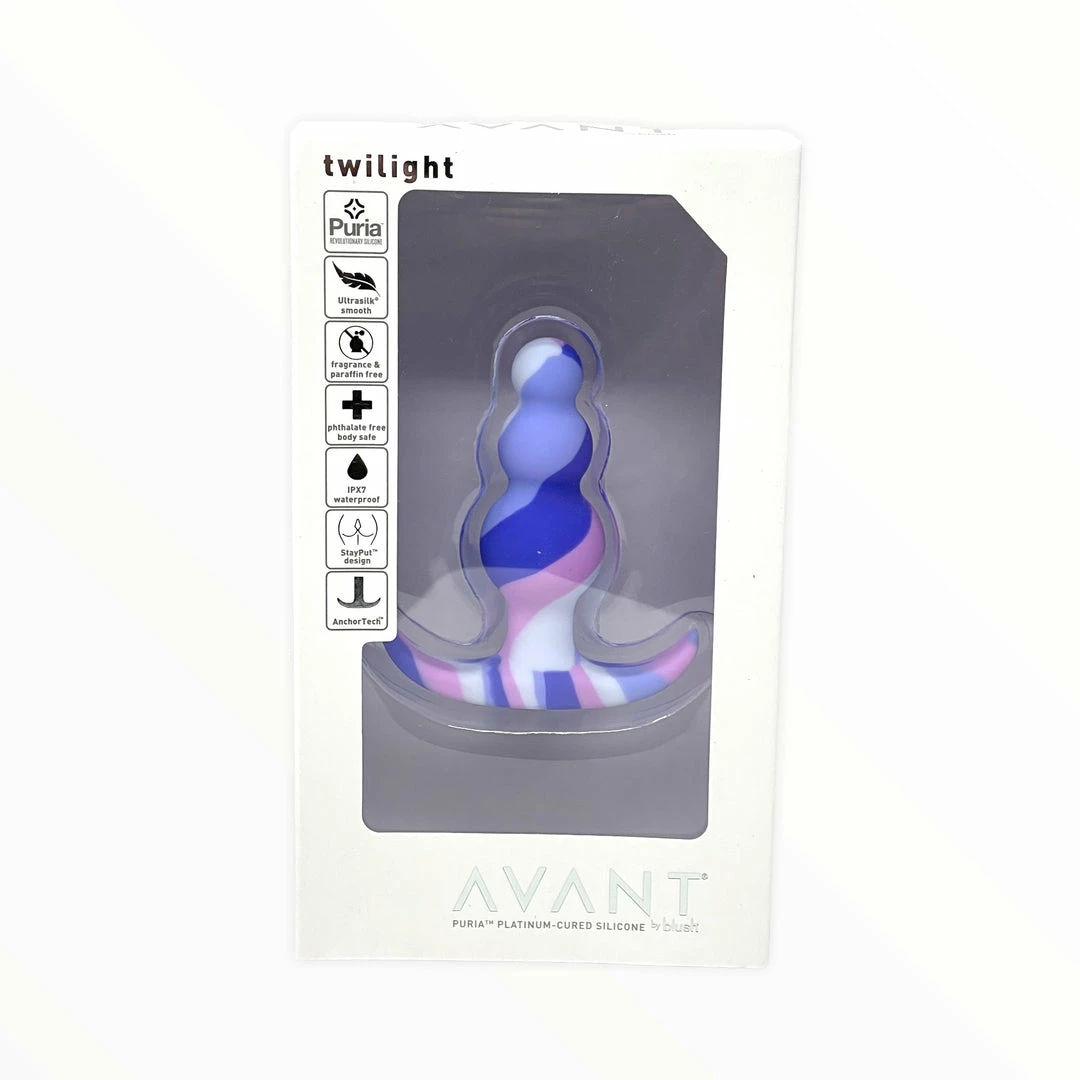 Blush Novelties Avant Twilight Silicone Butt Plug 3 Blush Novelties Avant Twilight Silicone Butt Plug
