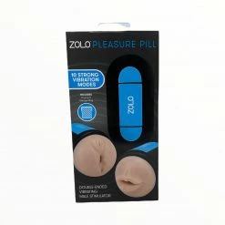 Zolo Pleasure Pill Rechargeable Double Ended Stroker