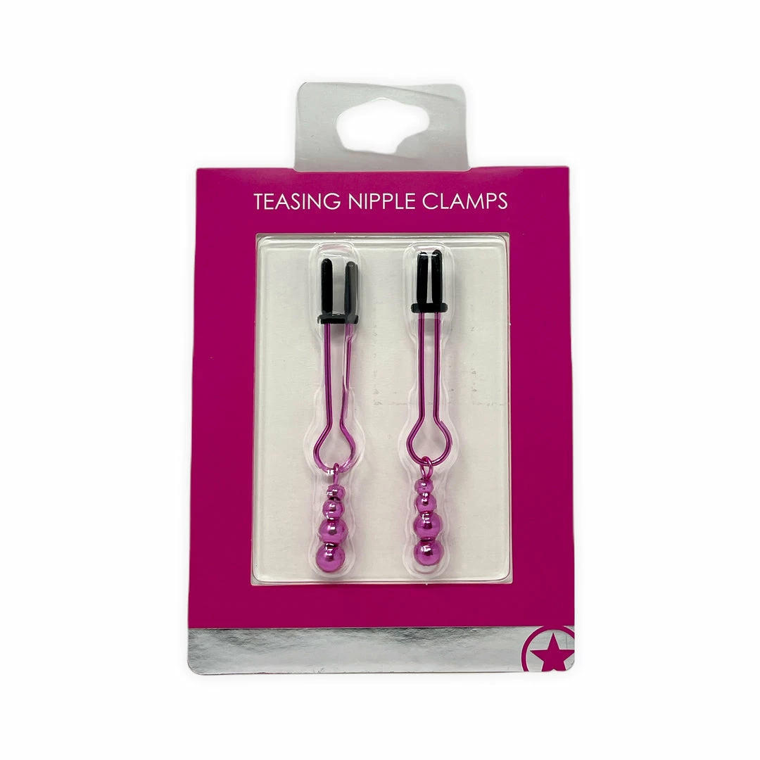 Shots America Boudoir Ouch! Teasing Nipple Clamps 4 Shots America Boudoir Ouch! Teasing Nipple Clamps