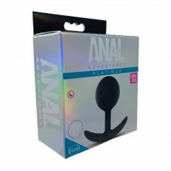 Blush Novelties Anal Adventures Silicone Vibra Weighted Plug DIY