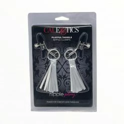 California Exotic Novelties Nipple Play Playful Tassels Nipple Clamps