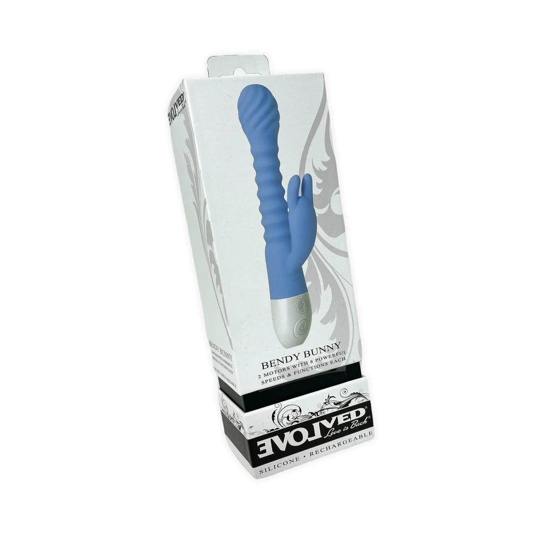 Evolved Novelties Bendy Bunny Posable Silicone Rechargeable Vibrator DIY 3 Evolved Novelties Bendy Bunny Posable Silicone Rechargeable Vibrator DIY