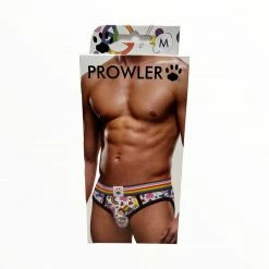 LGBTQIA Pride Love And Peace Multicolor Brief - Prowler