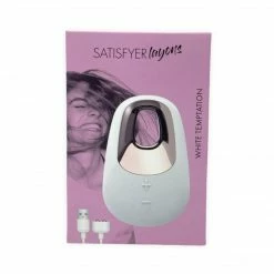 Satisfyer White Temptation- Silicone Rechargeable Vibrator