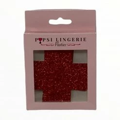 Glitter X Pasties - Popsi Lingerie Boudoir