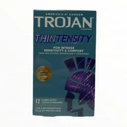 Trojan Thintensity Condoms 12 Pack