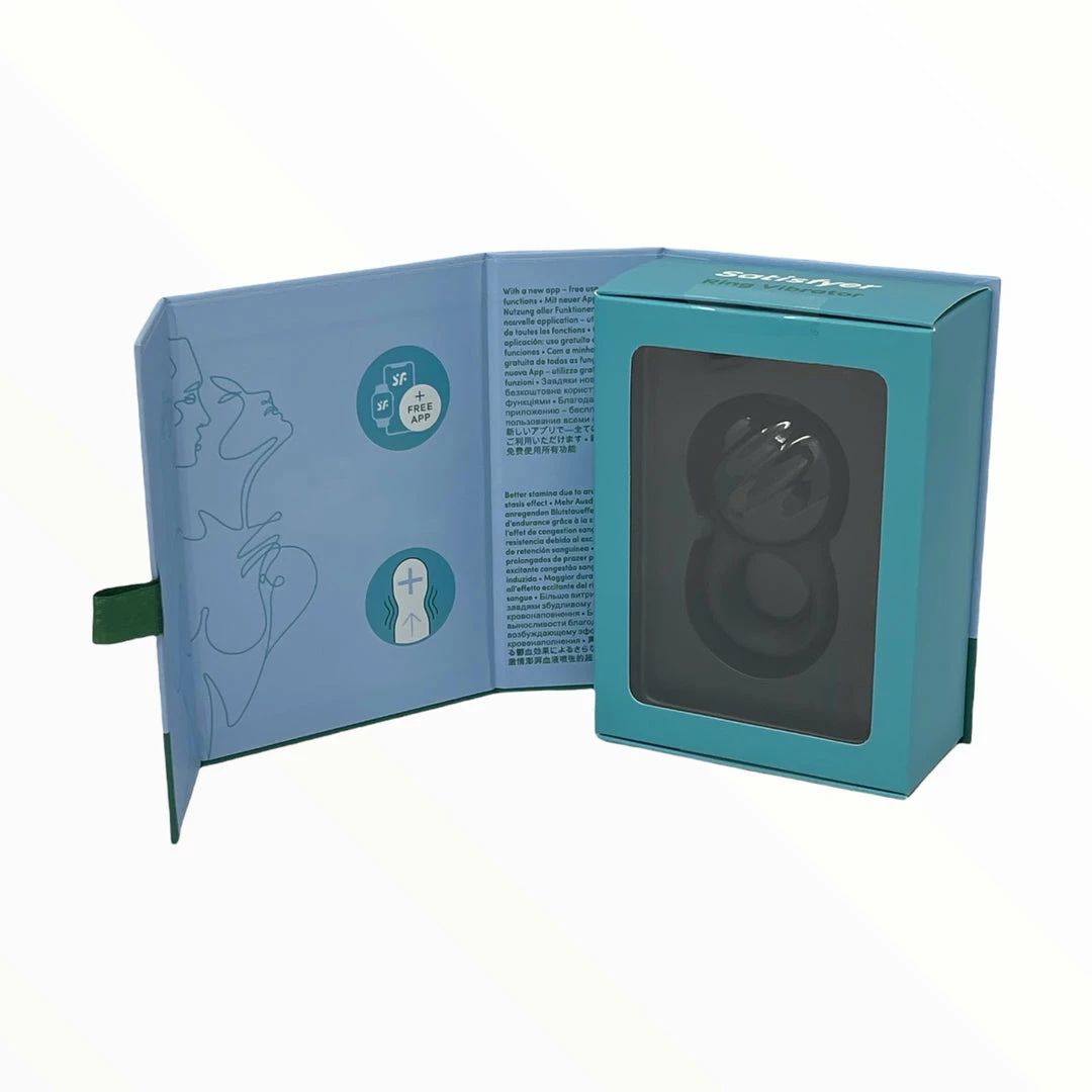 Satisfyer Signet Ring- App Powered Silicone C-Ring Date Night 4 Satisfyer Signet Ring- App Powered Silicone C-Ring Date Night