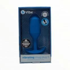 B Vibe B-Vibe Vibrating Snug Plug 3 Weighted Plug Dusty's Picks
