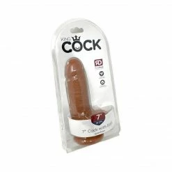 Pipedream Products King Cock Realistic Dildo With Balls 7