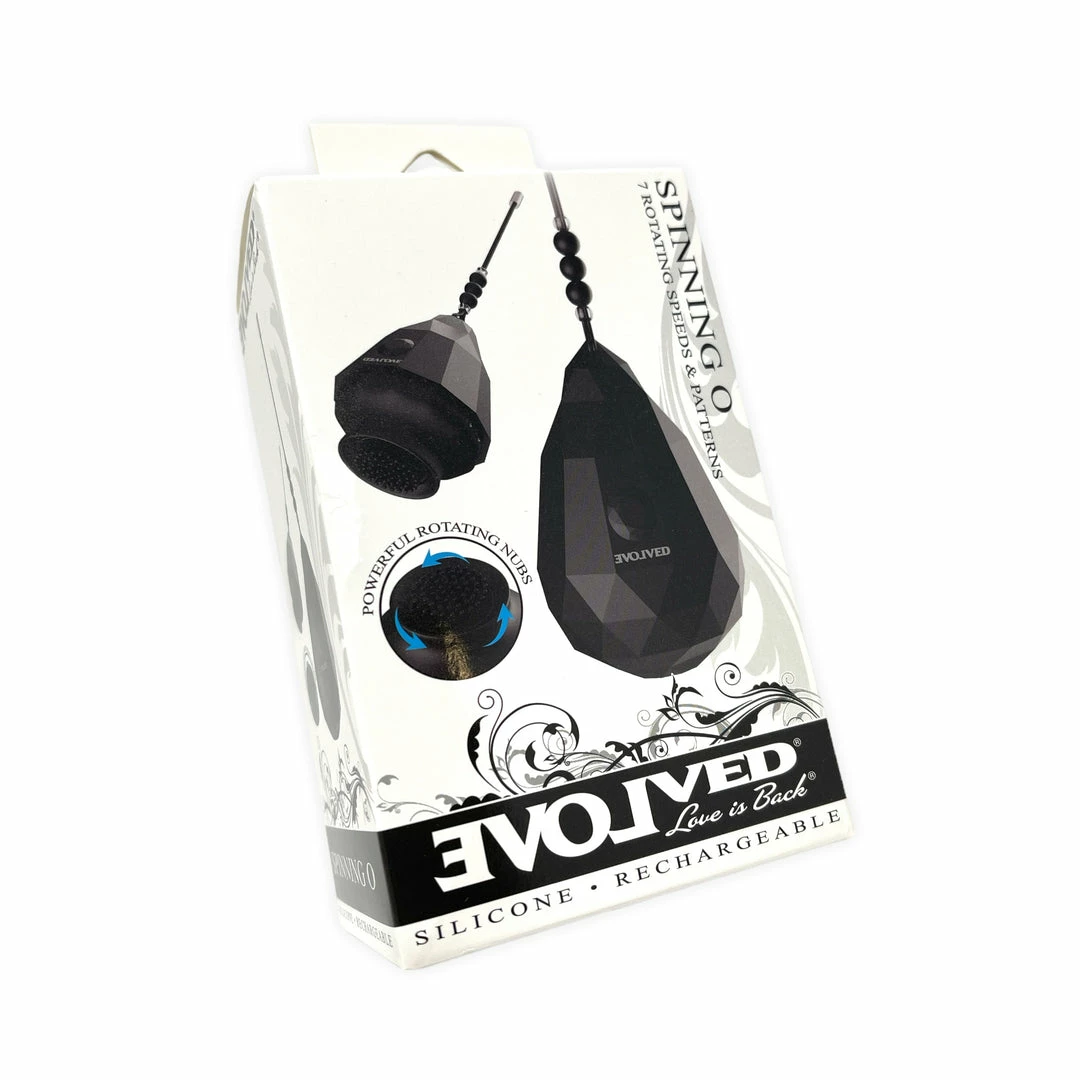 Evolved Novelties Spinning O Silicone Rechargeable Spinning Massager 3 Evolved Novelties Spinning O Silicone Rechargeable Spinning Massager