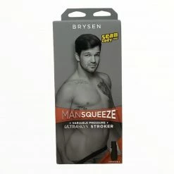 Doc Johnson Enterprises Man Squeeze Brysen Ultraskyn Stroker LGBTQIA