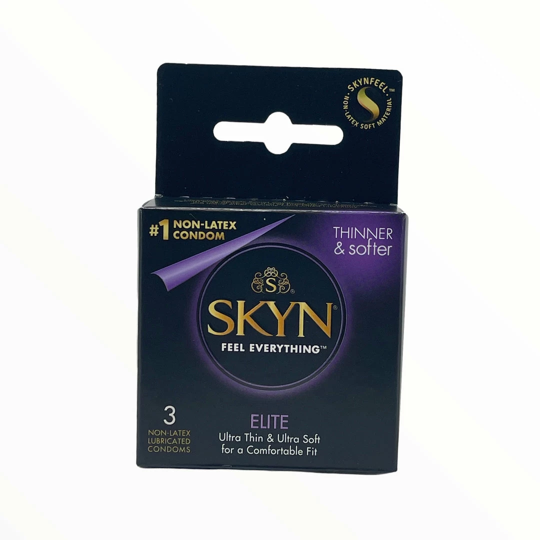 Lifestyles Date Night Skyn Elite Non-Latex Condoms 3 Lifestyles Date Night Skyn Elite Non-Latex Condoms