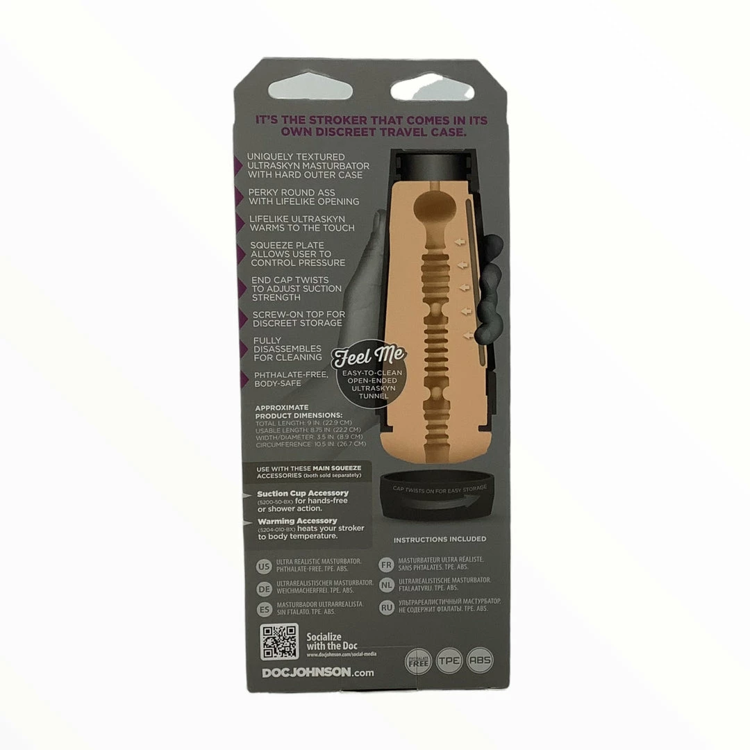 Doc Johnson Enterprises Man Squeeze Twink Ultraskyn Stroker LGBTQIA 5 Doc Johnson Enterprises Man Squeeze Twink Ultraskyn Stroker LGBTQIA