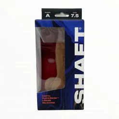 Shaft Model A Silicone Dual Density Dildo 7.5"