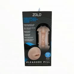 Zolo Pleasure Pill Rechargeable Double Ended Stroker