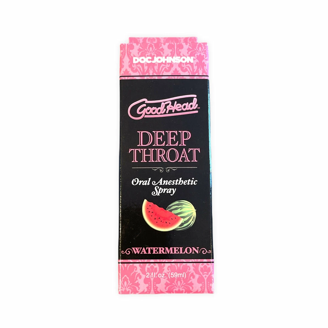 Doc Johnson Enterprises Goodhead Deep Throat Oral Anesthetic Spray 8 Doc Johnson Enterprises Goodhead Deep Throat Oral Anesthetic Spray