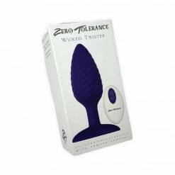 Evolved Novelties Date Night Wicked Twister Silicone Rechargeable Remote Control Butt Plug