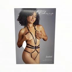 Allure Lingerie Adore- Izabel Elastic Open Teddy With Dual Waist Straps Boudoir