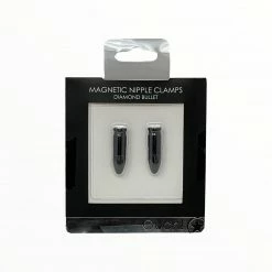 Shots America Ouch! Magnetic Diamond Bullet Nipple Clamps