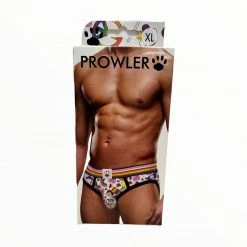 LGBTQIA Pride Love And Peace Multicolor Brief - Prowler