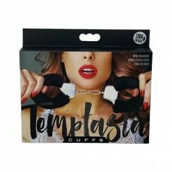 Blush Novelties Temptasia Faux Fur Locking Cuffs