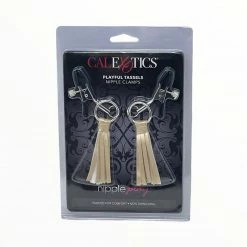 California Exotic Novelties Nipple Play Playful Tassels Nipple Clamps