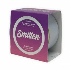Classic Brands Smitten Strawberry & Champagne Pheromone Massage Candle