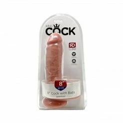 Pipedream Products DIY King Cock Realistic Dildo With Balls 8"