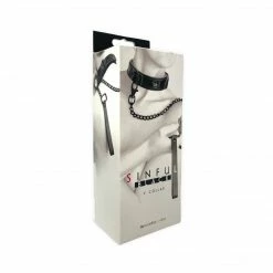 Ns Novelties Boudoir Sinful Vinyl Adjustable Collar