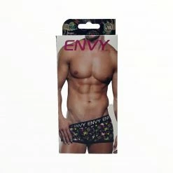 Envy Menswear Disco Unicorn Men's Trunk Underwear - Multicolor