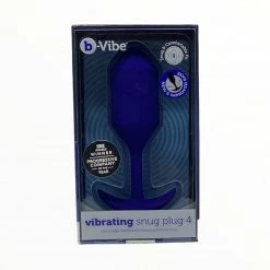B Vibe B-Vibe Vibrating Snug Plug 4 Weighted Plug