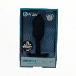 B Vibe B-Vibe Vibrating Snug Plug 2 Weighted Plug Dusty's Picks