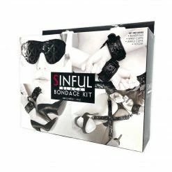 Ns Novelties Sinful Vinyl Bondage Kit Boudoir