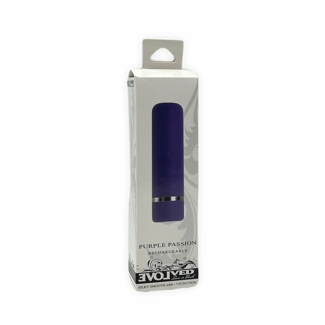 Evolved Novelties Petite Purple Passion Rechargeable Bullet DIY 3 Evolved Novelties Petite Purple Passion Rechargeable Bullet DIY