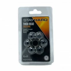 Blush Novelties Stay Hard Thick Bead Cock Ring Date Night