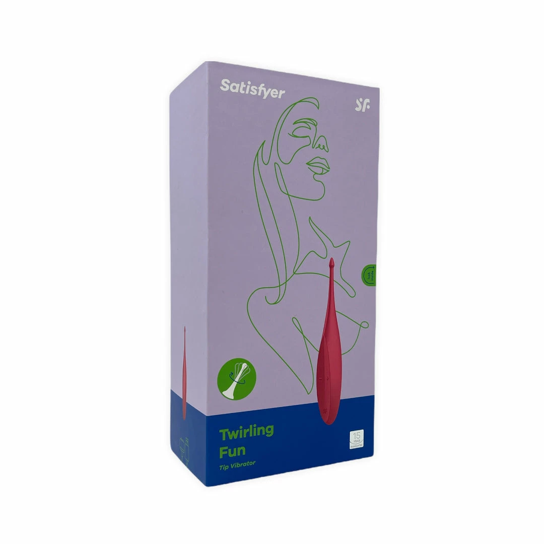 Satisfyer DIY Twirling Fun- Silicone Rechargeable Vibrator 5 Satisfyer DIY Twirling Fun- Silicone Rechargeable Vibrator