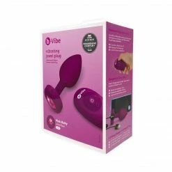 B Vibe B-Vibe Remote Control Vibrating Jewel Plug S/M DIY
