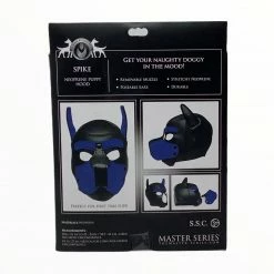 Xr Brands Master Series Spike Puppy Hood Blue & Black