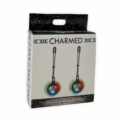 Xr Brands Charmed Light Up Tweezer Nipple Clamps Boudoir