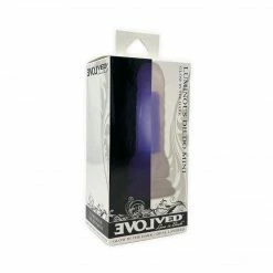 Evolved Novelties Luminous Mini Silicone Glow In The Dark Dual Density Dildo 5"