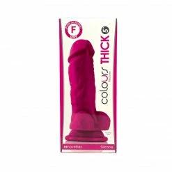 Ns Novelties DIY Colours Pleasures Thick Realistic Silicone Dong 5"