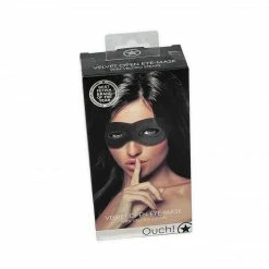 Shots America Ouch! Velvet Open Eye Mask Boudoir