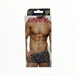 Envy Menswear Disco Unicorn Men's Trunk Underwear - Multicolor