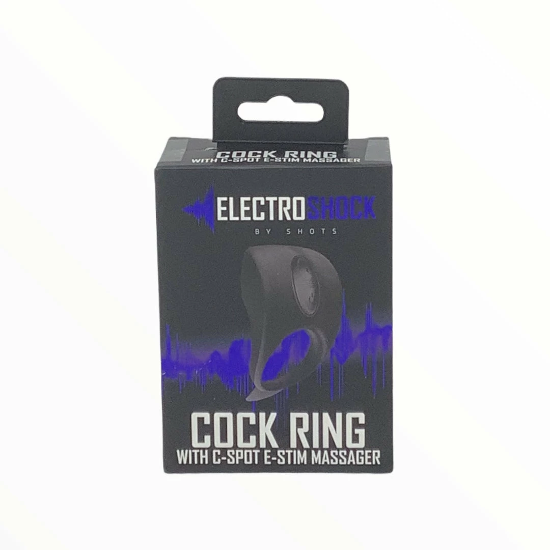 Shots America Date Night Electroshock C-Ring Rechargeable E-Stim Vibrator 3 Shots America Date Night Electroshock C-Ring Rechargeable E-Stim Vibrator