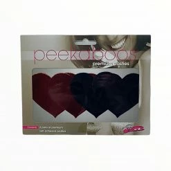 Xgen Products Boudoir Peekaboo Stolen Kisses Hearts Pasties