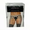 Glitter Garter - Silver - Leg Avenue Boudoir 1 Glitter Garter - Silver - Leg Avenue Boudoir