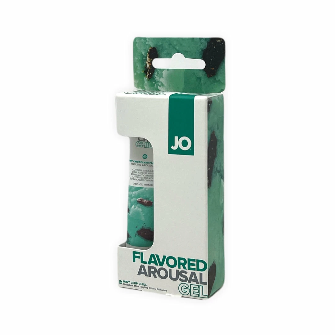 System Jo Jo Mint Chip Chill Flavored Arousal Gel 10ml 3 System Jo Jo Mint Chip Chill Flavored Arousal Gel 10ml